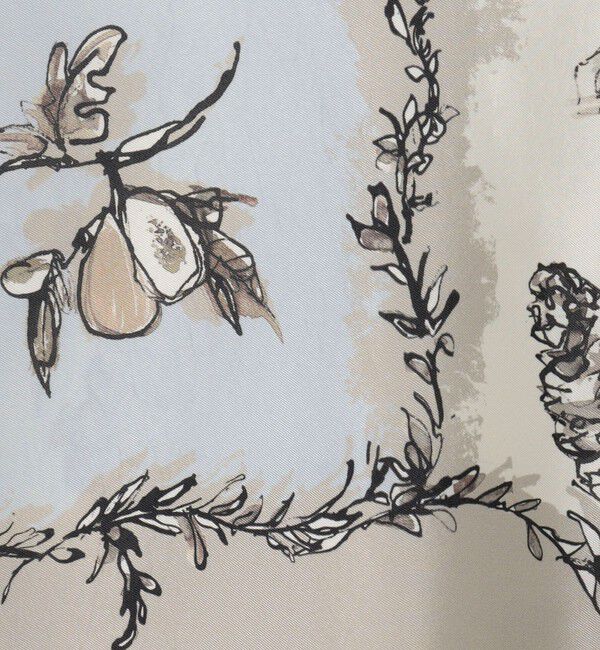 TOMORROWLAND collection「ローマプリント フレンチスリーブブラウス」|シャツ・ブラウス|