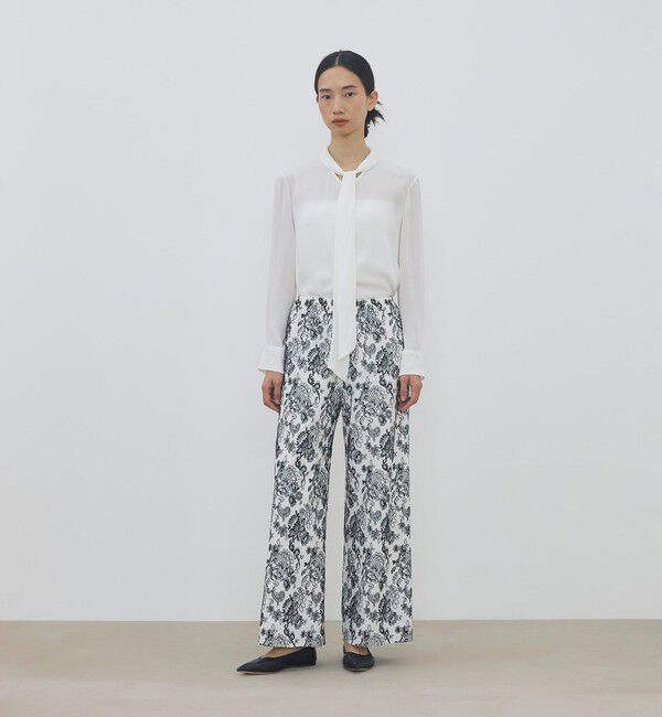 DES PRES「マリンレースエンブロイダリー リラックスパンツ」|その他|