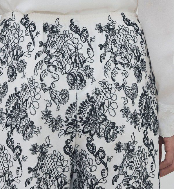 DES PRES「マリンレースエンブロイダリー リラックスパンツ」|その他|