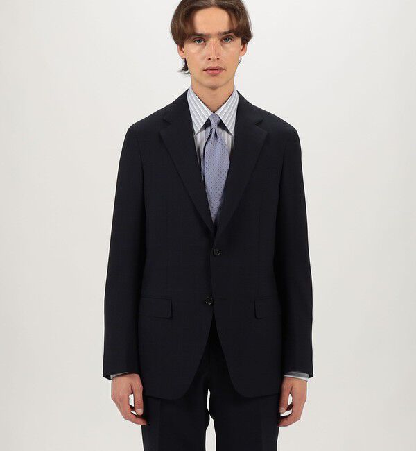 TOMORROWLAND MENS「Super130'sウール シングルブレステッド2Bジャケット DRAGO SWING」|テーラードジャケット|
