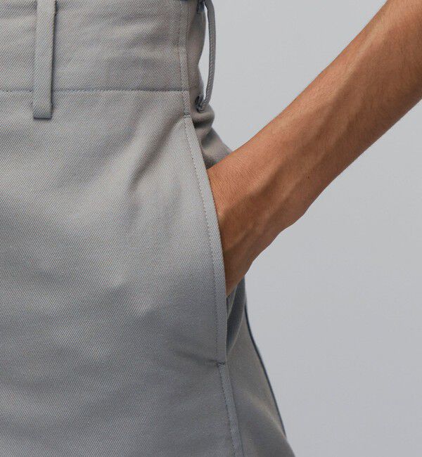 BACCA「コットンチノ ストレートパンツ」|チノ|