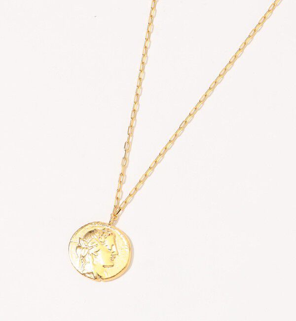 TOMORROWLAND GOODS「MARIHA Liber/Ceres レクタングルチェーン コインネックレス」|ネックレス|