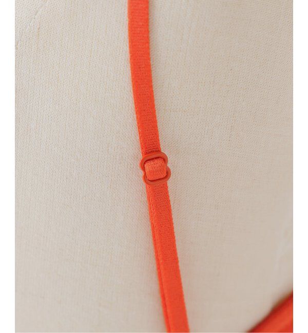 EMILYWEEK「【RESET】オーガニックコットン混 ブラ（オレンジレッド）」|インナー|