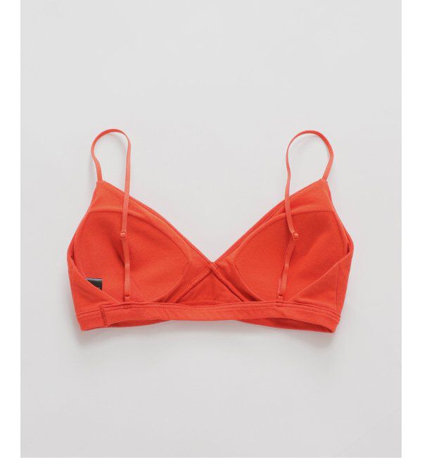 EMILYWEEK「【RESET】オーガニックコットン混 ブラ（オレンジレッド）」|インナー|