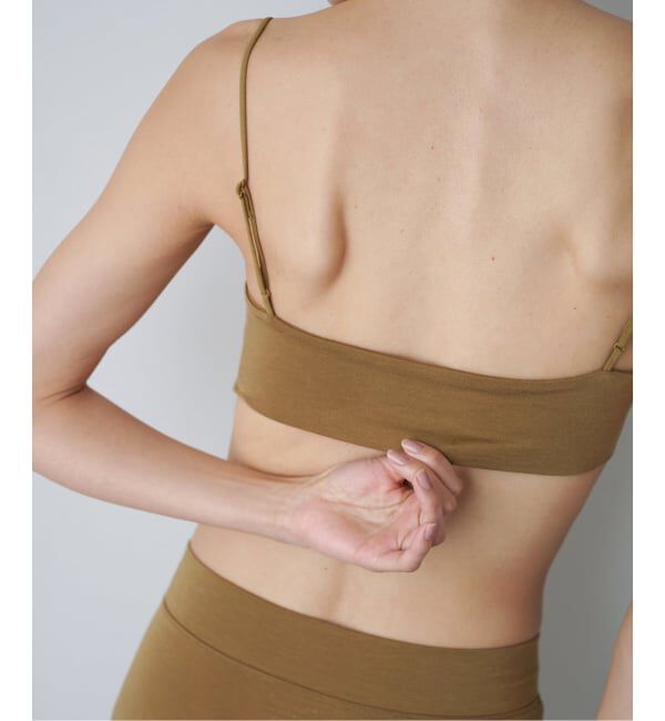 EMILYWEEK「【ACTIVE】Bamboo ストレッチブラ（ベージュA、オレンジ）」|インナー|