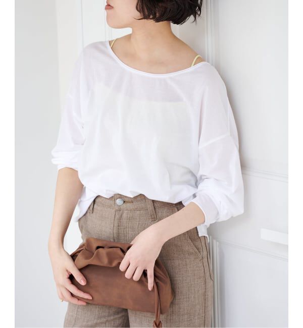 EMILYWEEK「《追加2予約》2WAYスナッププルオーバー」|Tシャツ・カットソー|