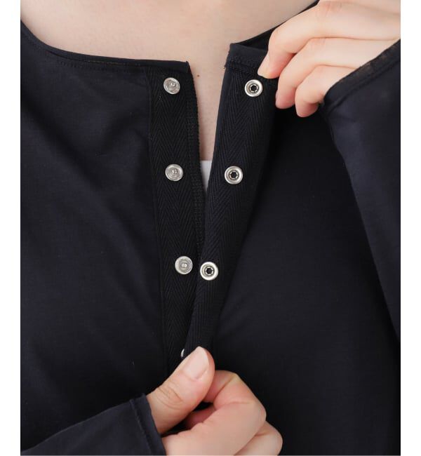 EMILYWEEK「《追加2予約》2WAYスナッププルオーバー」|Tシャツ・カットソー|