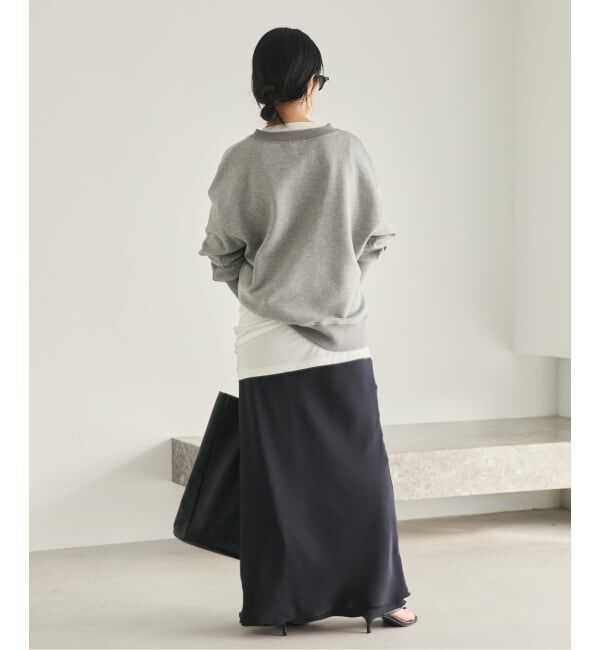 Plage「PROTAGONISTA / プロタゴニスタ 別注 SLIT NECK スウェット」|スウェット・ジャージ|