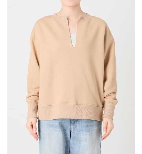 Plage「PROTAGONISTA / プロタゴニスタ 別注 SLIT NECK スウェット」|スウェット・ジャージ|