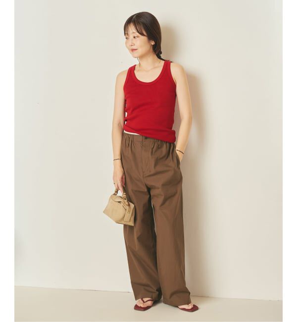 Plage「T/C rib タンクトップ」|タンクトップ|