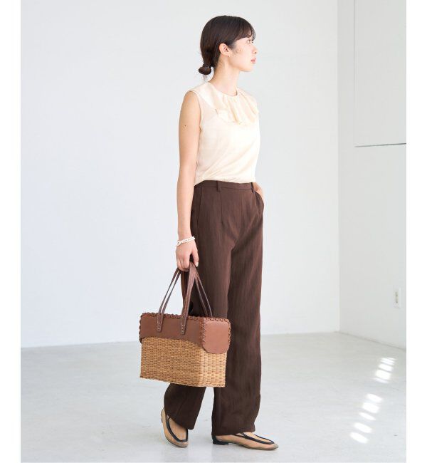 IENA「フィブリルポプリンパンツ」|その他|