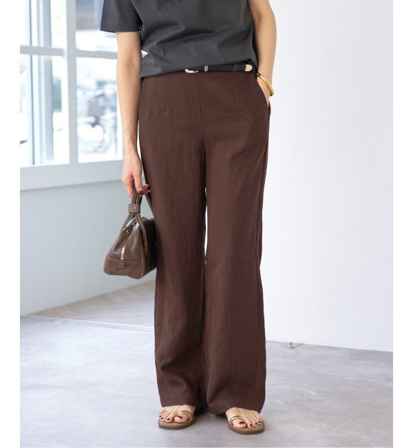 IENA「フィブリルポプリンパンツ」|その他|