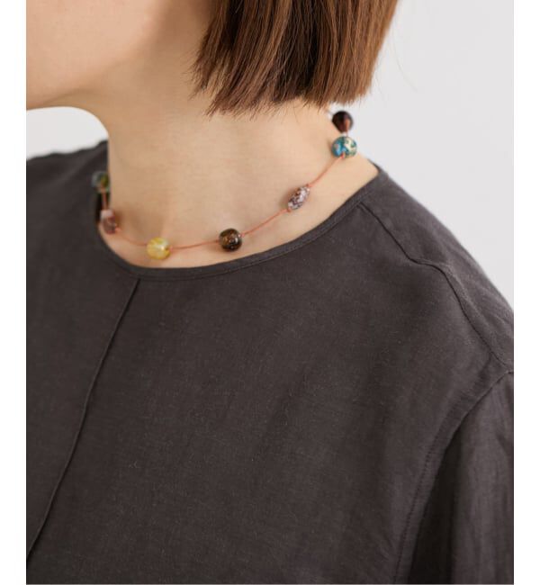 IENA「Sisi Joia/シシジョイア 別注 EX ストーンネックレス」|ネックレス|