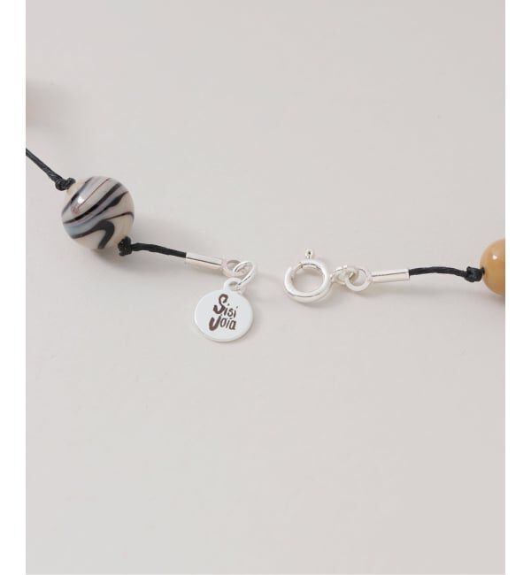 IENA「Sisi Joia/シシジョイア 別注 EX ストーンネックレス」|ネックレス|