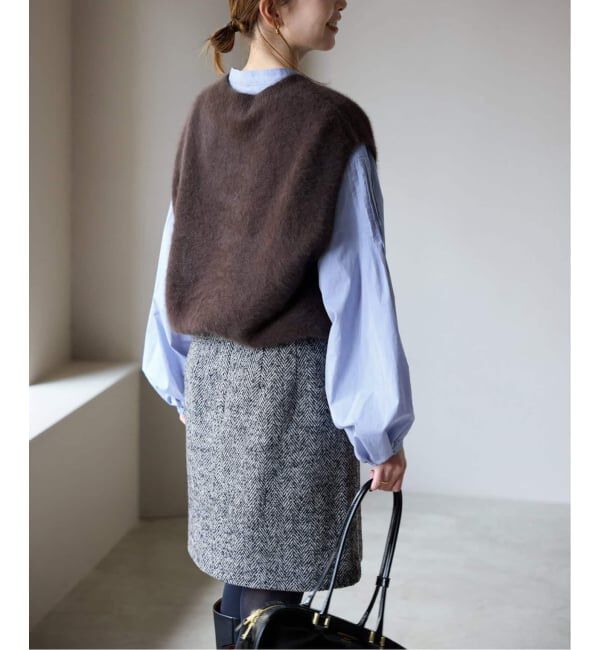 SLOBE IENA「《WEB限定/追加3》ピンタックバルーンスリーブブラウス」|シャツ・ブラウス|