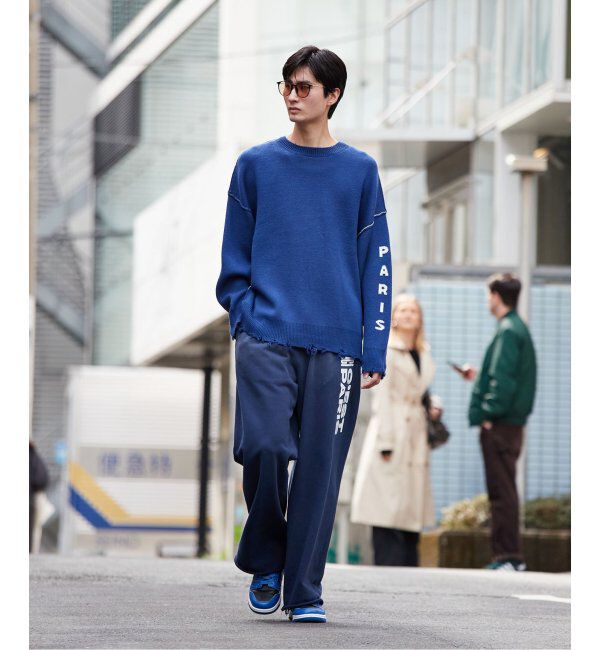 Paris Saint-Germain「【Paris Saint-Germain / パリ・サン＝ジェルマン】PSG JP CRASH KNIT」|ニット・セーター|