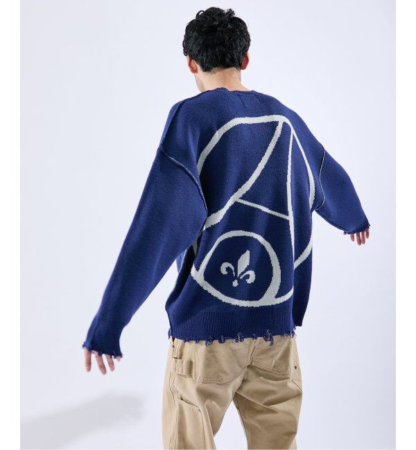 Paris Saint-Germain「【Paris Saint-Germain / パリ・サン＝ジェルマン】PSG JP CRASH KNIT」|ニット・セーター|