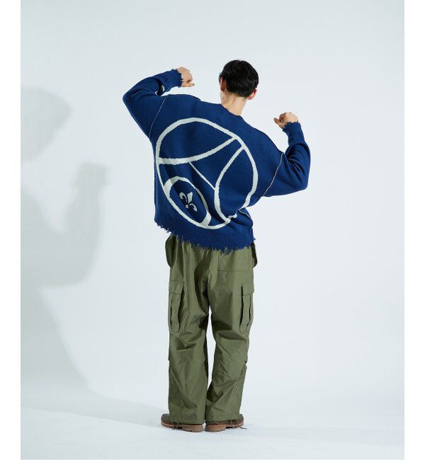 Paris Saint-Germain「【Paris Saint-Germain / パリ・サン＝ジェルマン】PSG JP CRASH KNIT」|ニット・セーター|