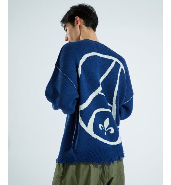 Paris Saint-Germain「【Paris Saint-Germain / パリ・サン＝ジェルマン】PSG JP CRASH KNIT」|ニット・セーター|