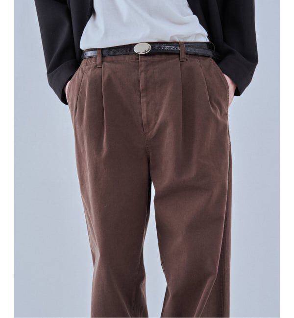 EDIFICE「ハイカウント ツイル チノパン」|チノ|