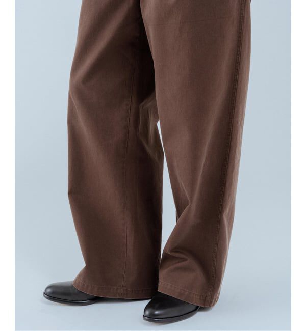 EDIFICE「ハイカウント ツイル チノパン」|チノ|