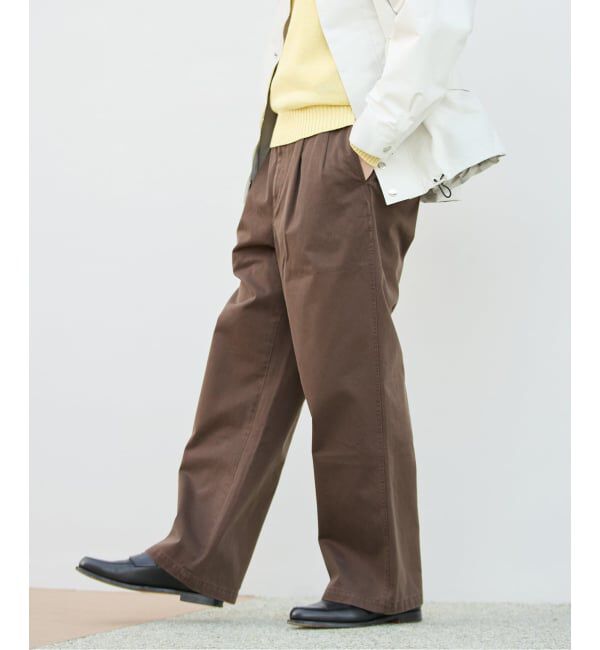 EDIFICE「ハイカウント ツイル チノパン」|チノ|