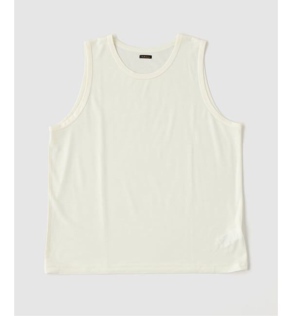 EDIFICE「ETS.MATERIAUX(マテリオ) wool tank top」|タンクトップ|ホワイト