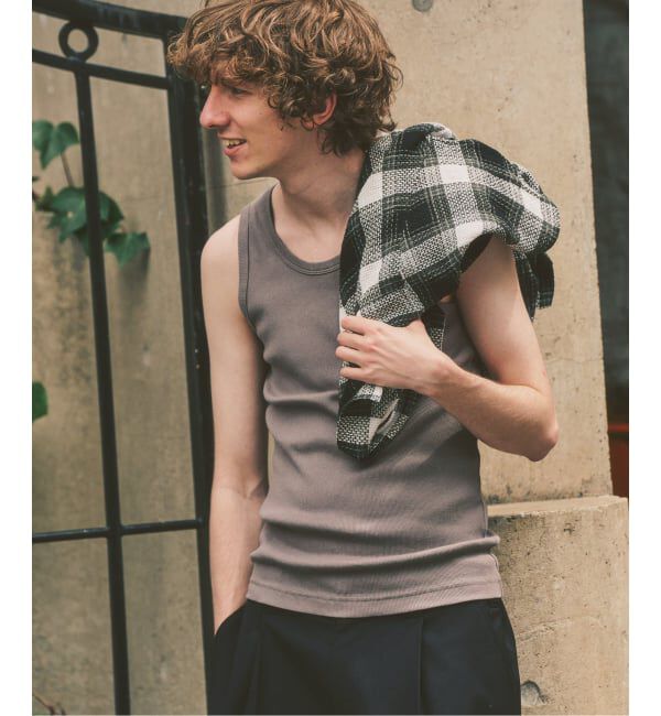 417 EDIFICE「カラーリブ タンクトップ」|タンクトップ|