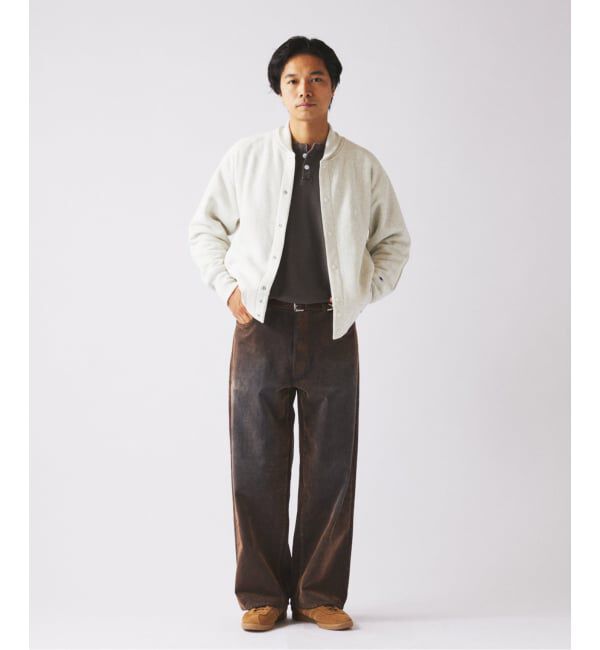 JOURNAL STANDARD relume「フロッキー プリント ワイド デニム 5ポケット」|デニム|