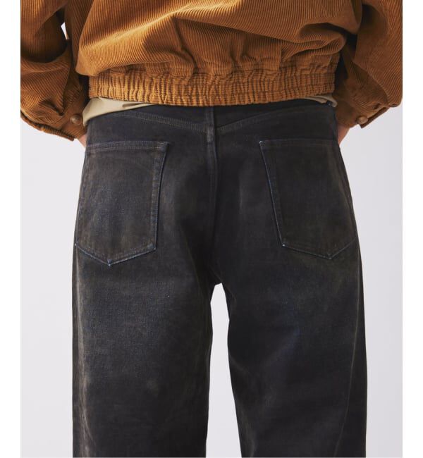 JOURNAL STANDARD relume「フロッキー プリント ワイド デニム 5ポケット」|デニム|