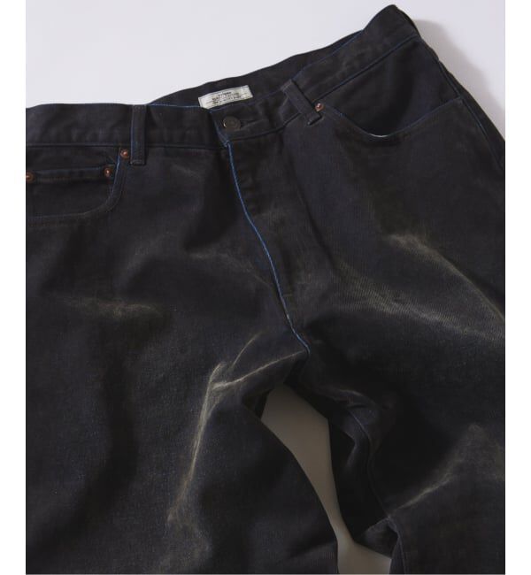 JOURNAL STANDARD relume「フロッキー プリント ワイド デニム 5ポケット」|デニム|