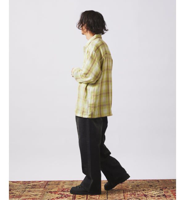 JOURNAL STANDARD relume「フロッキー プリント ワイド デニム 5ポケット」|デニム|