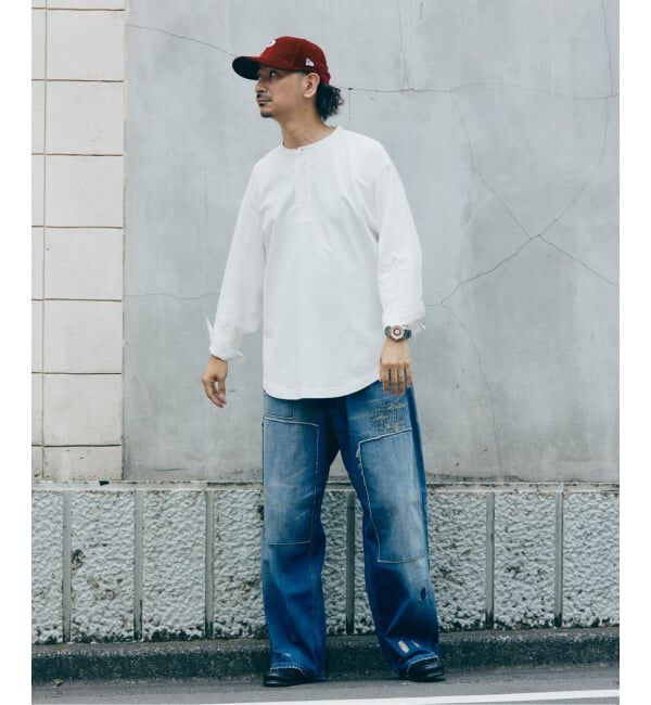 JOURNAL STANDARD relume「＜Relume Jeans＞リメイク ライトオンス デニムペインターパンツ」|デニム|
