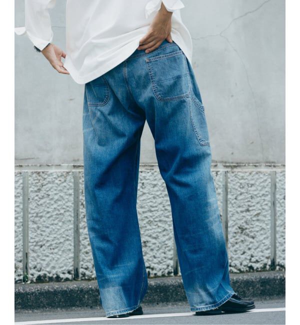 JOURNAL STANDARD relume「＜Relume Jeans＞リメイク ライトオンス デニムペインターパンツ」|デニム|