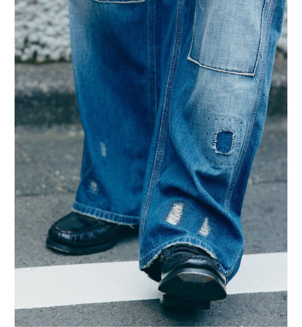 JOURNAL STANDARD relume「＜Relume Jeans＞リメイク ライトオンス デニムペインターパンツ」|デニム|