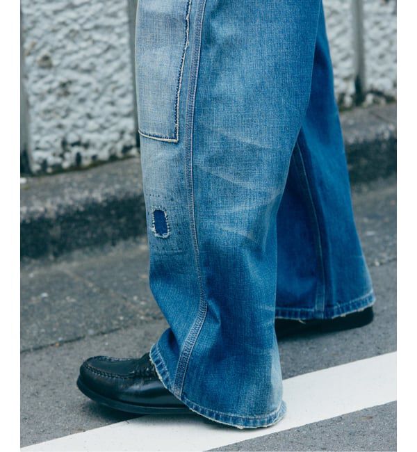 JOURNAL STANDARD relume「＜Relume Jeans＞リメイク ライトオンス デニムペインターパンツ」|デニム|