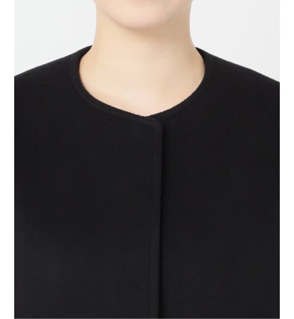 JOURNAL STANDARD「《追加4》スーパー140ビーバーノーカラーショートコート」|ノーカラーコート|