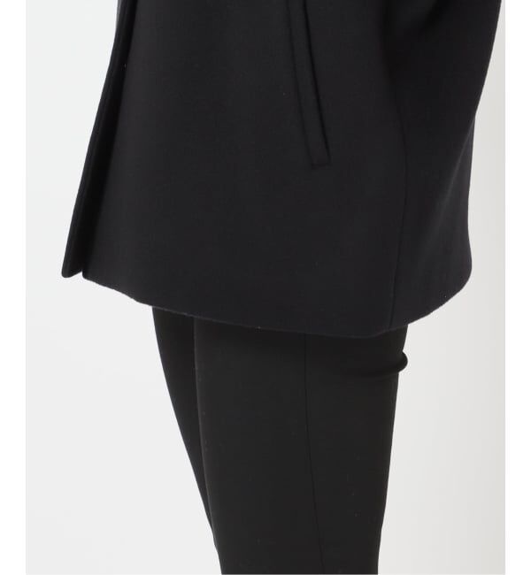 JOURNAL STANDARD「《追加4》スーパー140ビーバーノーカラーショートコート」|ノーカラーコート|