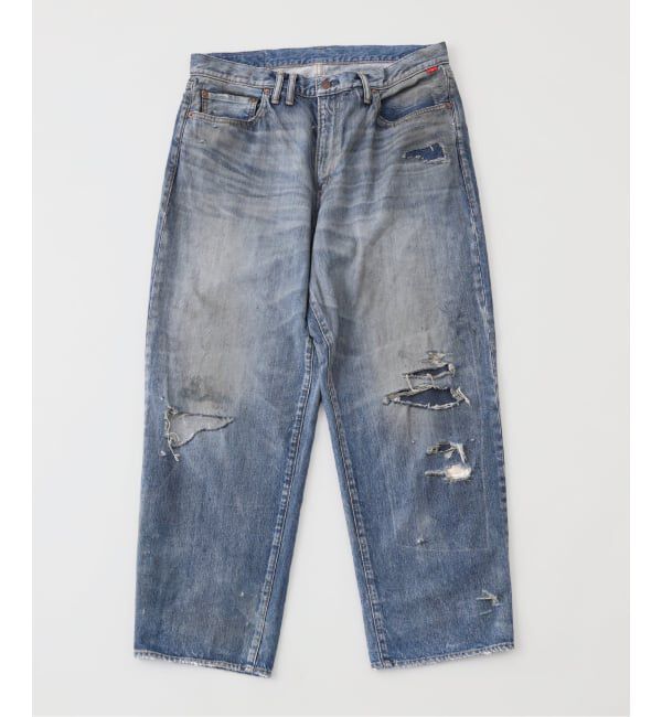 JOURNAL STANDARD「ANACHRONORM / アナクロノーム SMU REMAKED WIDE TAPERED 5P」|デニム|ネイビー B