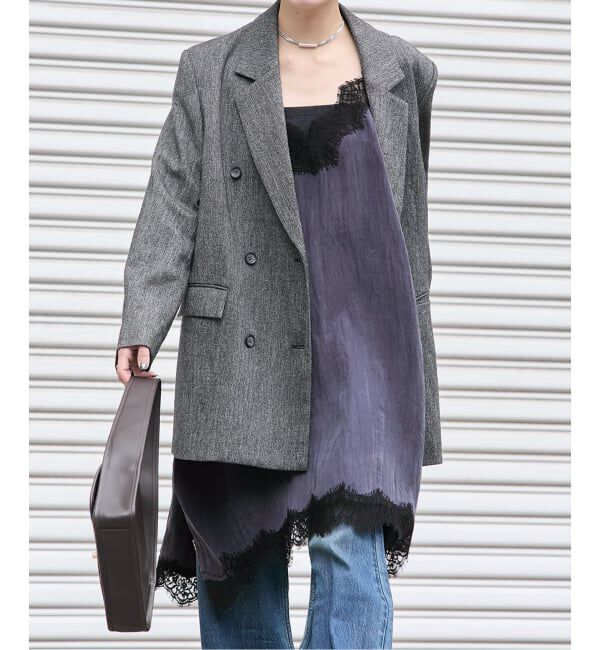 JOURNAL STANDARD「フィブリルリヨセルキャミワンピース」|ワンピース|ネイビー