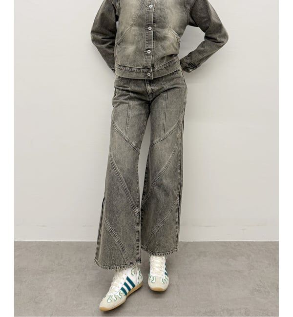 Oriens JOURNAL STANDARD「パネルドデニムパンツ」|デニム|