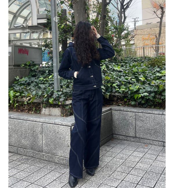 Oriens JOURNAL STANDARD「パネルドデニムパンツ」|デニム|