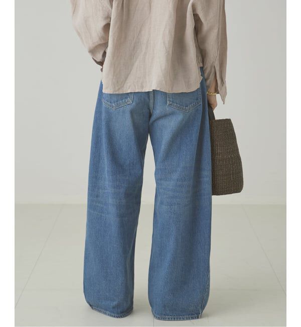 journal standard L'essage「サイドタックデニムパンツ」|デニム|
