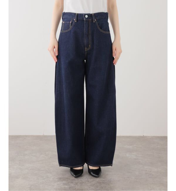 journal standard L'essage「サイドタックデニムパンツ」|デニム|