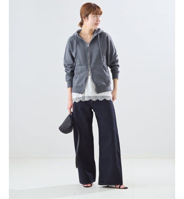 journal standard L'essage「サイドタックデニムパンツ」|デニム|