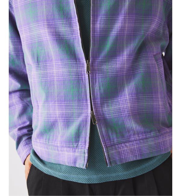 JOURNAL STANDARD relume「チェック ショート シャツブルゾン」|その他|