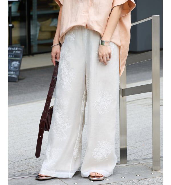 JOURNAL STANDARD「《追加予約2》シアーレースレイヤードパンツ」|その他|