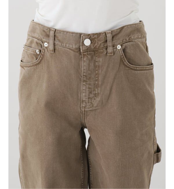 journal standard L'essage「TIBI/ティビ GARMENT WASH STRETCH TWILL SLOUCHY パンツ T000GL3284」|デニム|