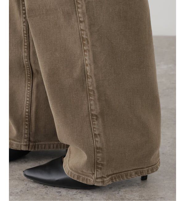 journal standard L'essage「TIBI/ティビ GARMENT WASH STRETCH TWILL SLOUCHY パンツ T000GL3284」|デニム|