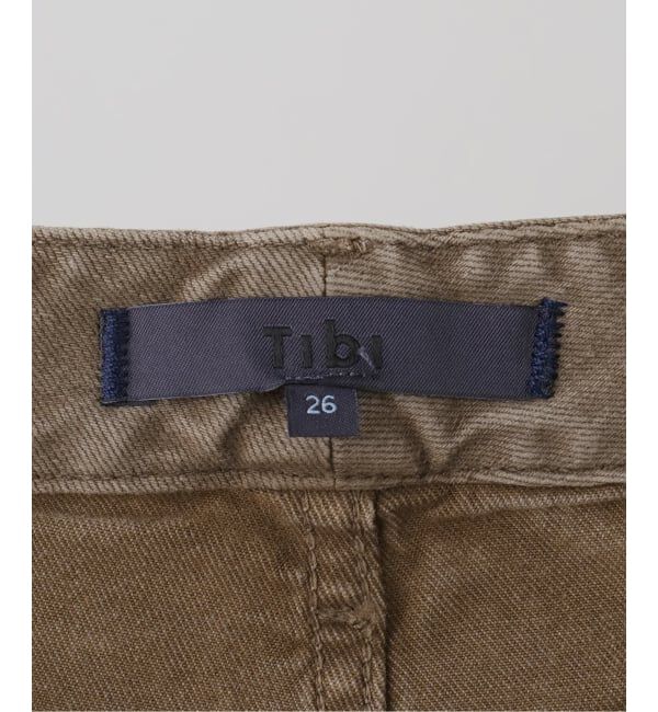 journal standard L'essage「TIBI/ティビ GARMENT WASH STRETCH TWILL SLOUCHY パンツ T000GL3284」|デニム|